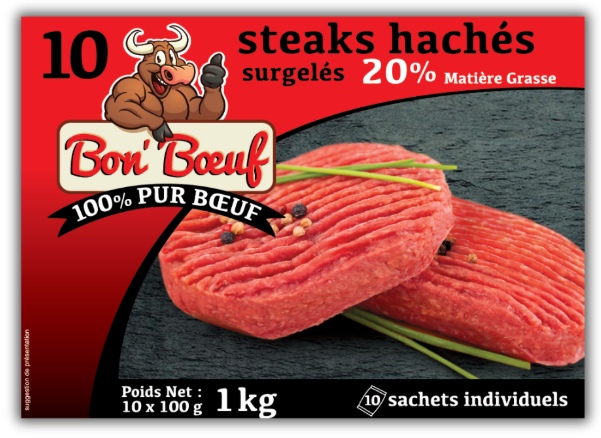 steak hachés Bon'Boeuf