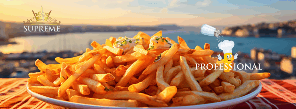 frites French Fries enrobées