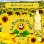 "La Bonne Huile" huile de tournesol sunflower oil "La Bonne Huile"