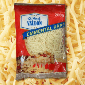 grated Emmental cheese