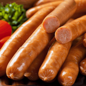 produits finis sausages de poulet ou de dinde finished products saucisses chicken or turkey