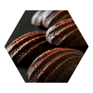 madeleines au chocolat
