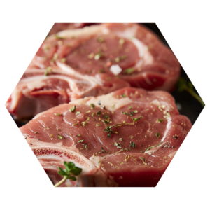 raw pork chops
