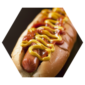 pain pour hot dog