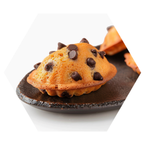 madeleines aux pépites de chocolat